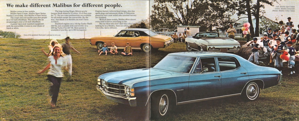 1971 Chev Chevelle Canadian Brochure Page 8